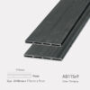 Gỗ Nhựa Awood AB 115x9-Darkgrey