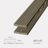 Gỗ Nhựa Awood AB 71x10-Coffee