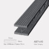 Gỗ Nhựa Awood AB 71x10-Darkgrey