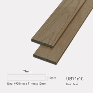 Gỗ Nhựa UltrAwood UB 71x10-Teak