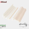 Nẹp Nhựa Cửa Iwood NF68x42-1