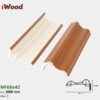 Nẹp Nhựa Cửa Iwood NF68x42-3