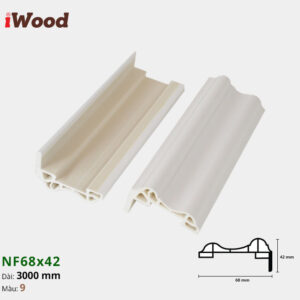 Nẹp Nhựa Cửa Iwood NF68x42-9