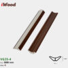 Nẹp Nhựa Góc Âm Iwood VG25-4