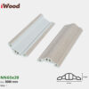 Nẹp Nhựa Nối Iwood NN60x20-1