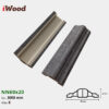 Nẹp Nhựa Nối Iwood NN60x20-8