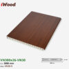 Vách Ngăn Nhựa PVC Vân Gỗ VN300x26 Iwood VN30-5