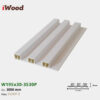 Lam Nhựa PVC 3 Sóng Cao W195x30 Iwood 3S30P-9