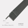 Phụ Kiện Nẹp AV 48x48-Darkgrey