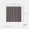 Vỉ Gỗ Nhựa Atwood VDT01 Màu Nâu